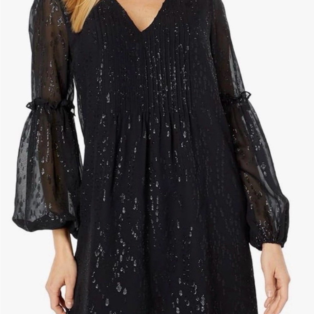 Lilly Pulitzer Black Long Sleeve Dress